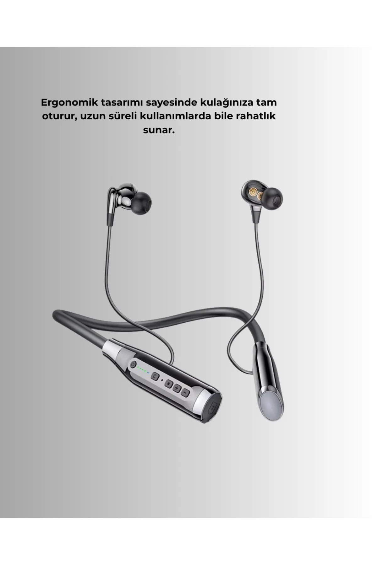 Bluetooth Kablosuz Kulaklık – Gürültü Önleme, Dokunmatik Kontrol,
