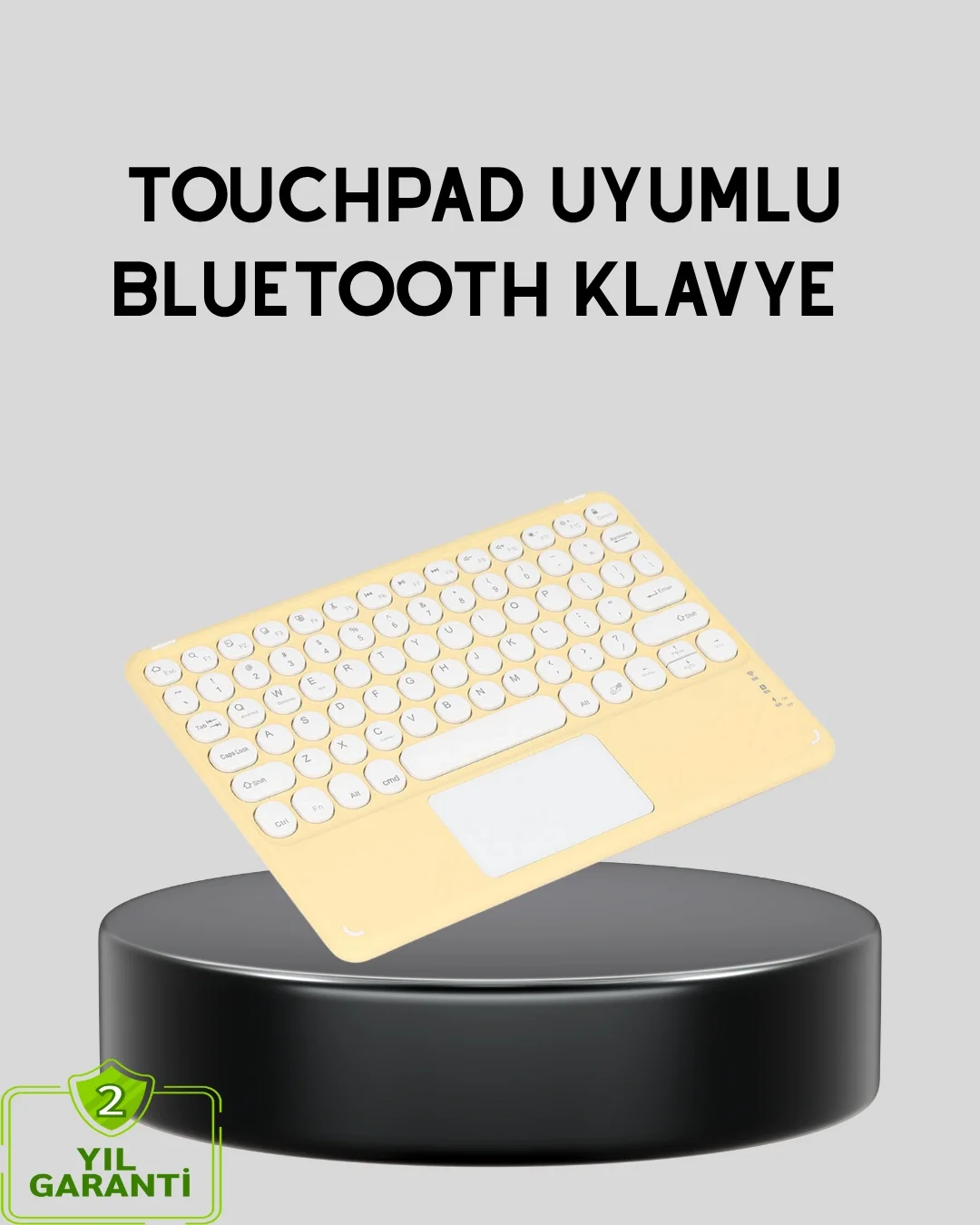 Bluetooth Kablosuz Klavye – İnce Slim Model, Tablet ve Akıllı TV Uyumlu, Sessiz Tuşlu Taşınabilir Klavye Fiyatı, Yorumları ve Özellikleri