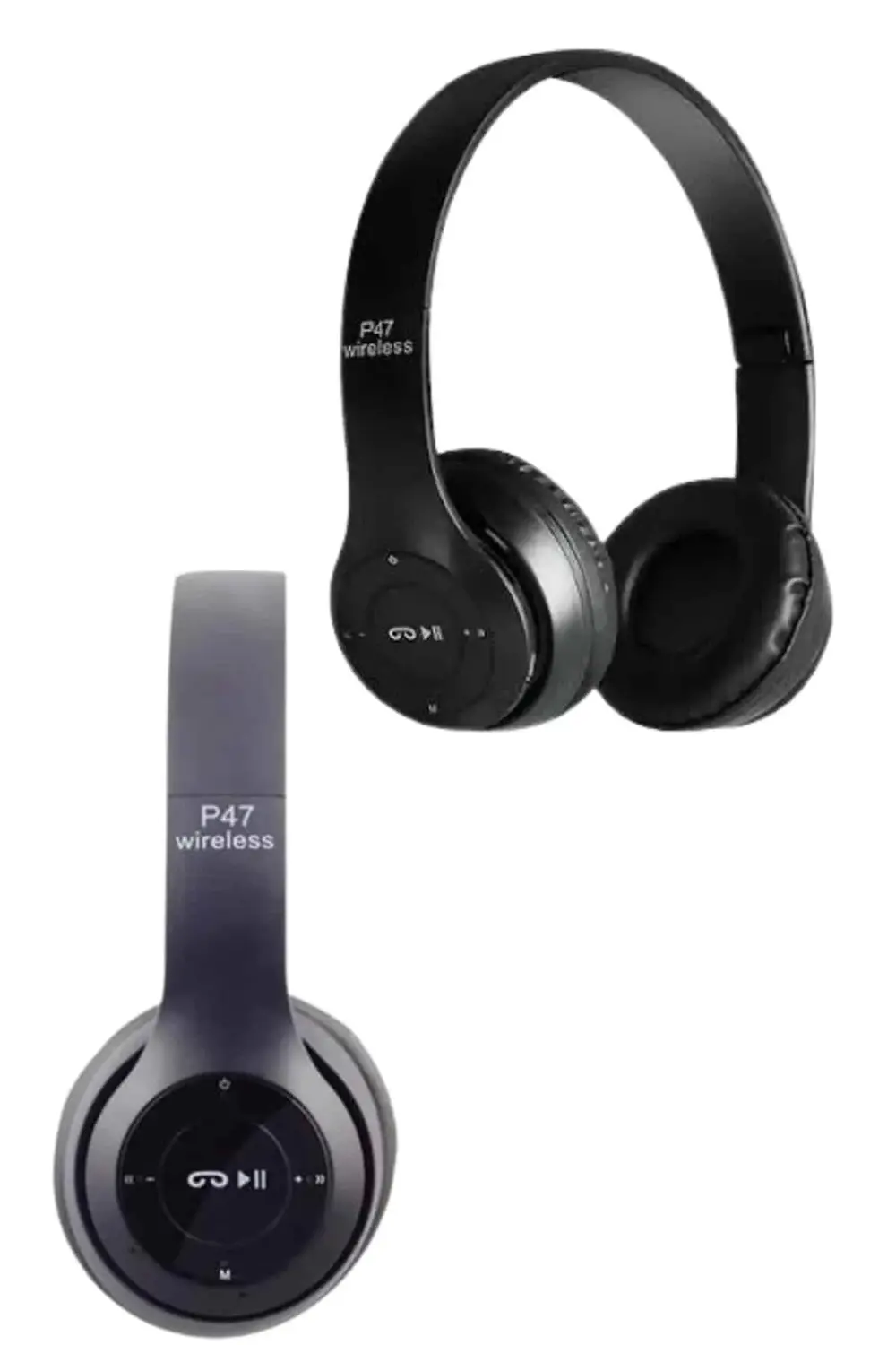 Bluetooth Kablosuz Kulaklık Siyah Wireless 5.0 Kulak Üstü Uzun Pi