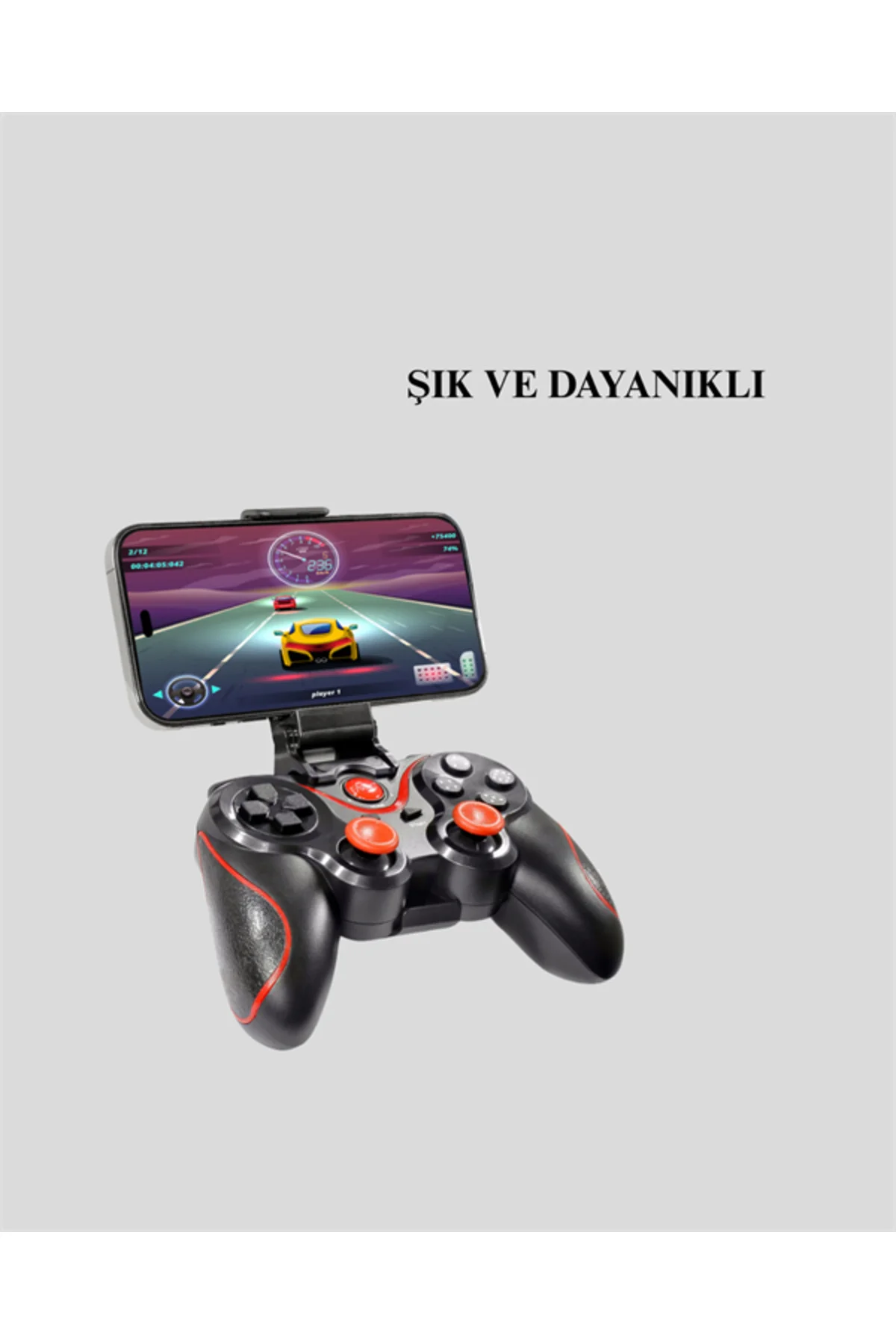 Bluetooth Kablosuz Oyun Kolu – Android iPhone PC Uyumlu
