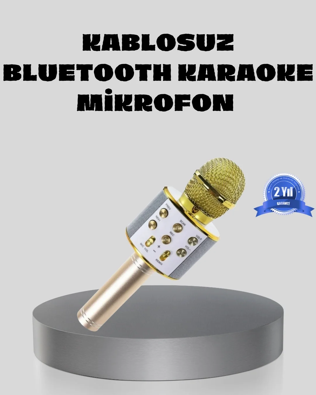 Bluetooth Karaoke Mikrofon Şarjlı Uzun Pil Ömürlü Çok Fonksiyonlu Fiyatı, Yorumları ve Özellikleri
