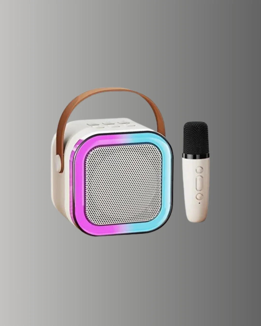 Bluetooth Karaoke Mikrofon ve Hoparlör Seti Taşınabilir