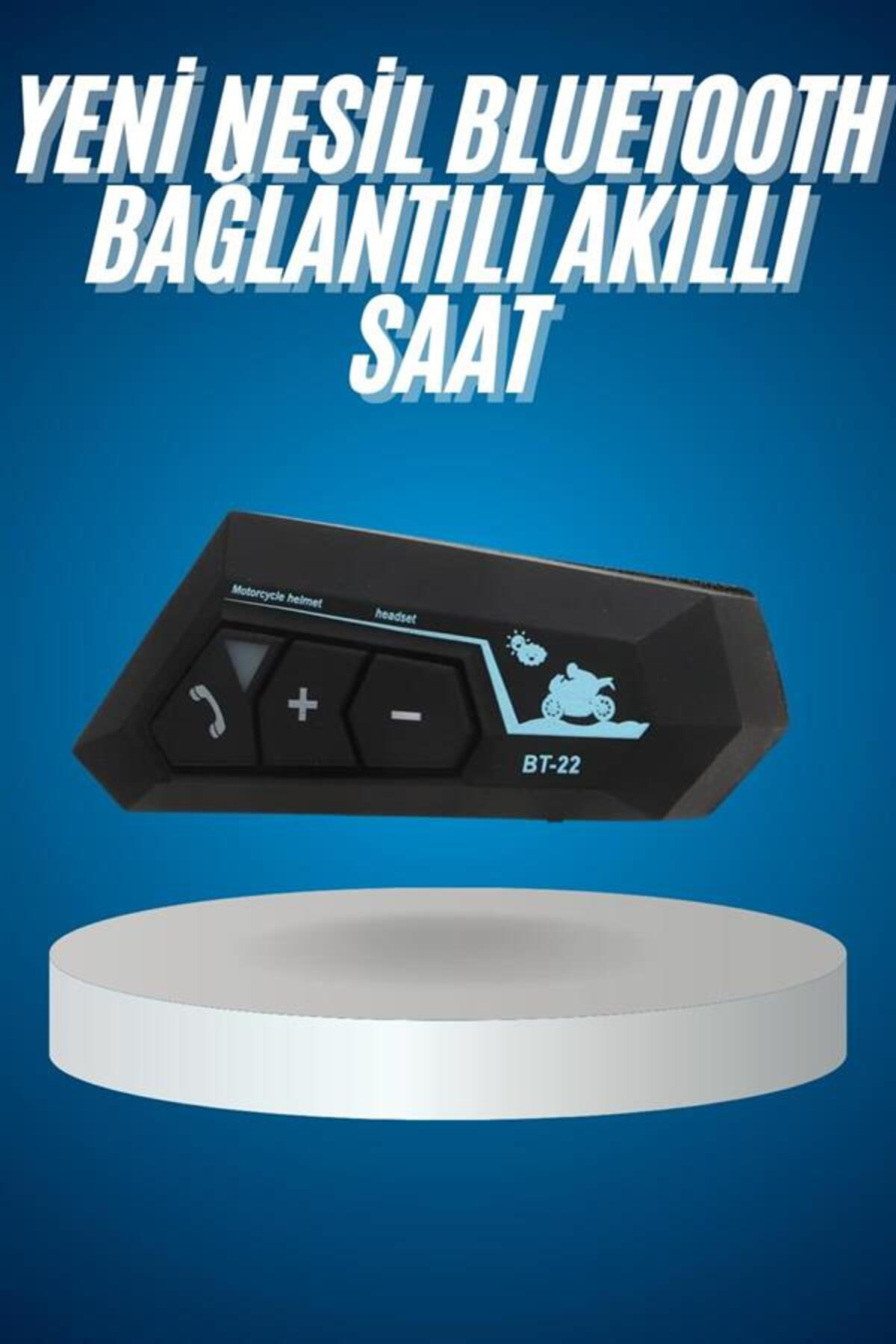 Bluetooth Kask Kulaklığı Intercom 5.0 Bluetooth Android ve İOS Uy