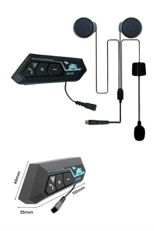 Bluetooth Kask Kulaklığı Intercom 5.0 Bluetooth Android ve İOS Uyumlu Fiyatı, Yorumları ve Özellikleri