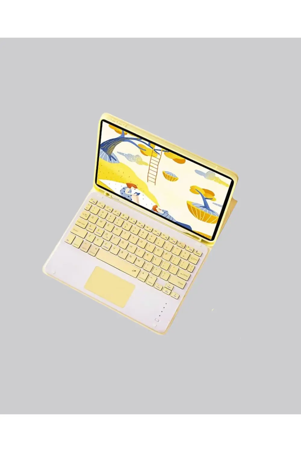 Bluetooth Klavye – Kablosuz, Sessiz Tuşlu, Android iOS Windows Uy