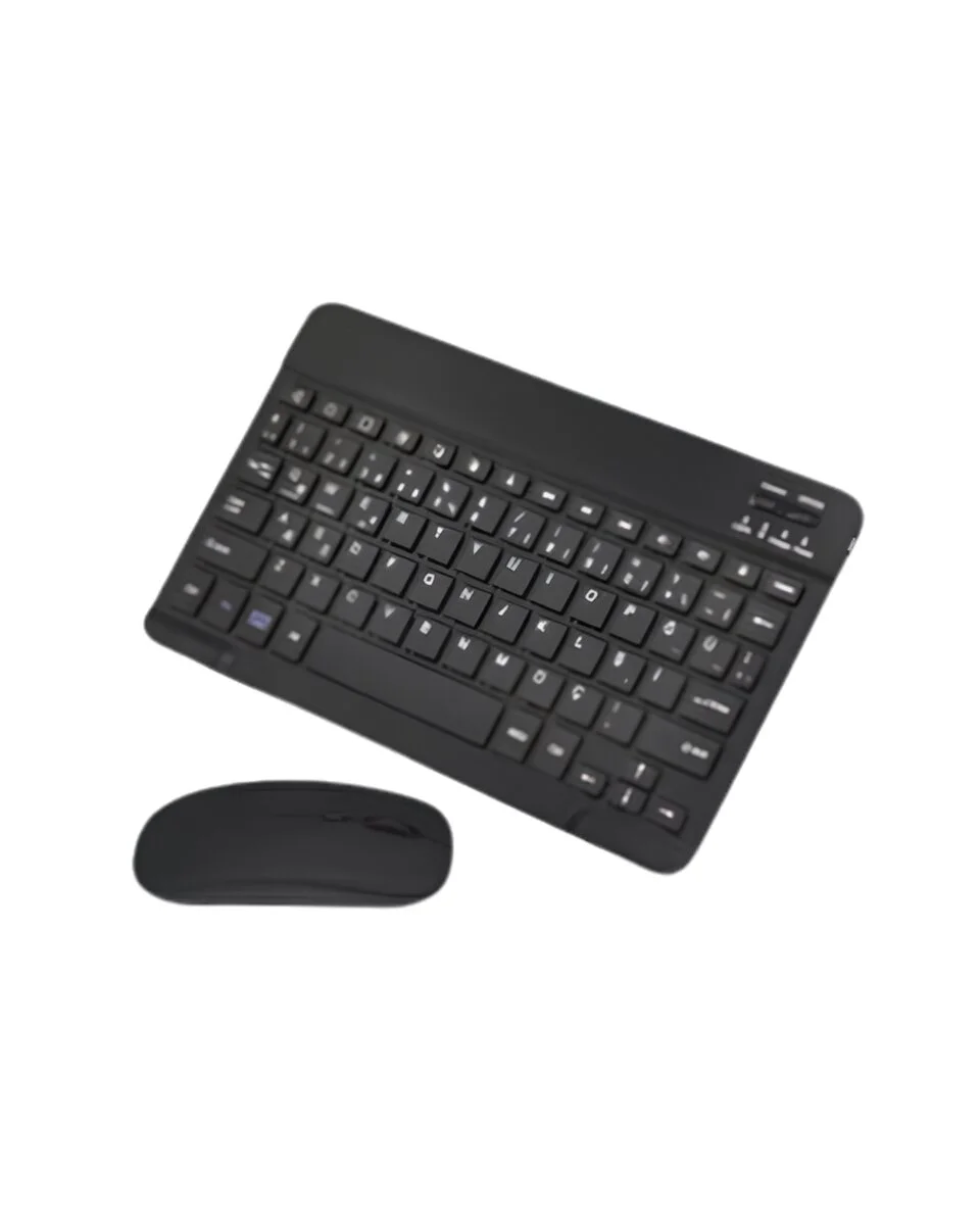 Bluetooth Klavye Mouse Seti Taşınabilir Wireless Bilgisayar Aksesuarı