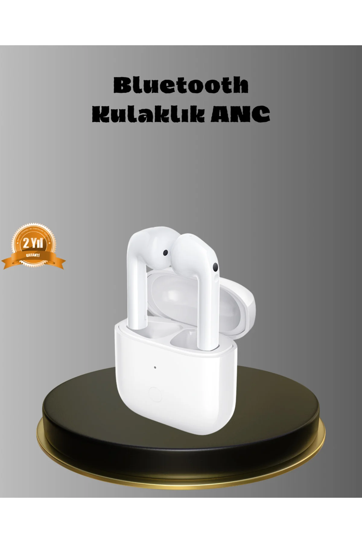 Bluetooth Kulak Üstü Kulaklık – ANC Teknolojili, Mikrofonlu, Konf