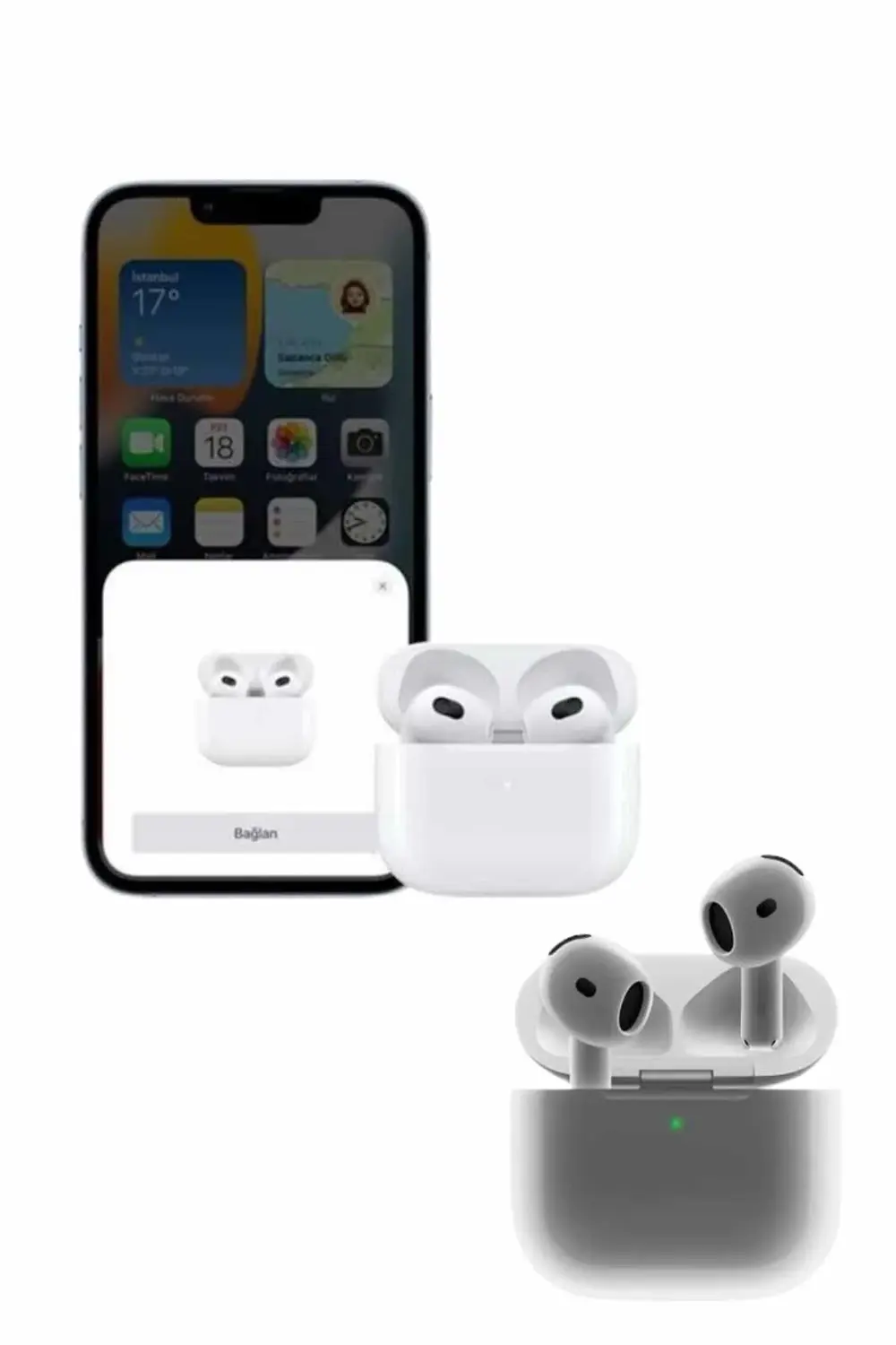 Bluetooth Kulaklık 3. Nesil Ios Android Uyumlu Yeni Nesil Wireles