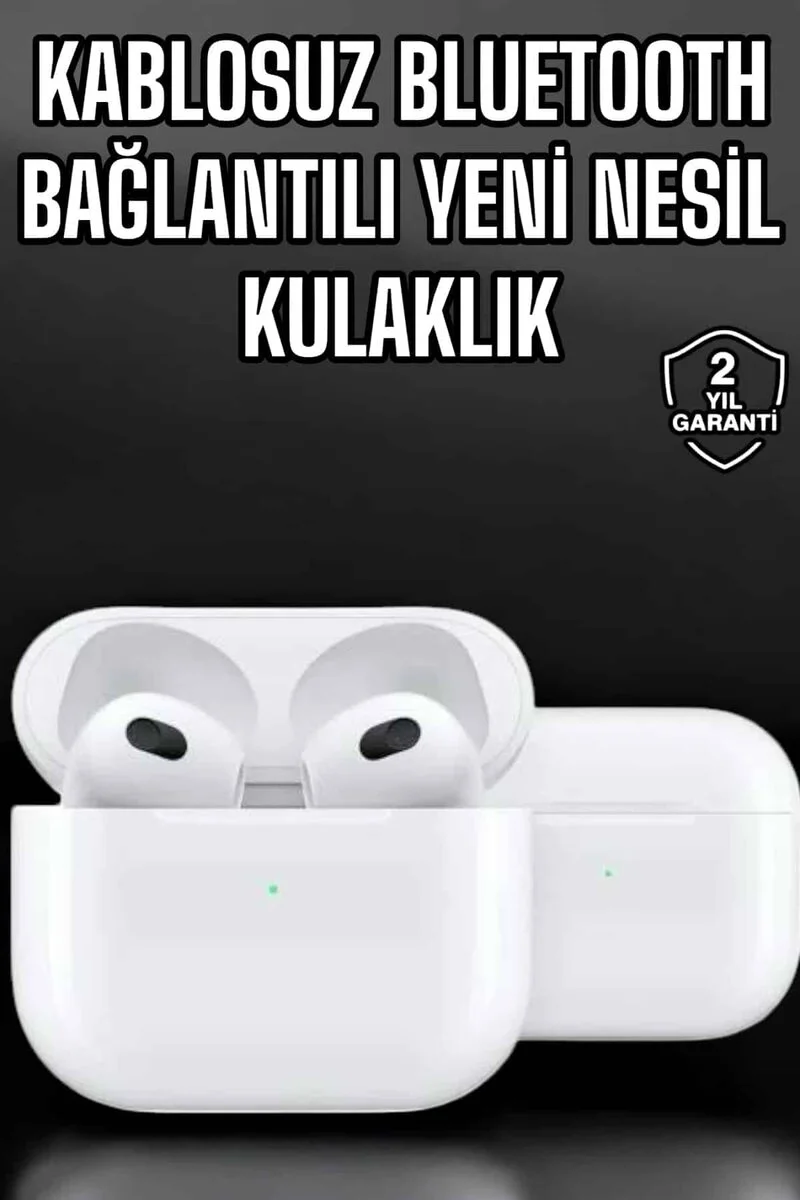 Bluetooth Kulaklık 3. Nesil: Kablosuz Uzun Pil Ömrü, ANC ve Dokunmatik Kontrol
