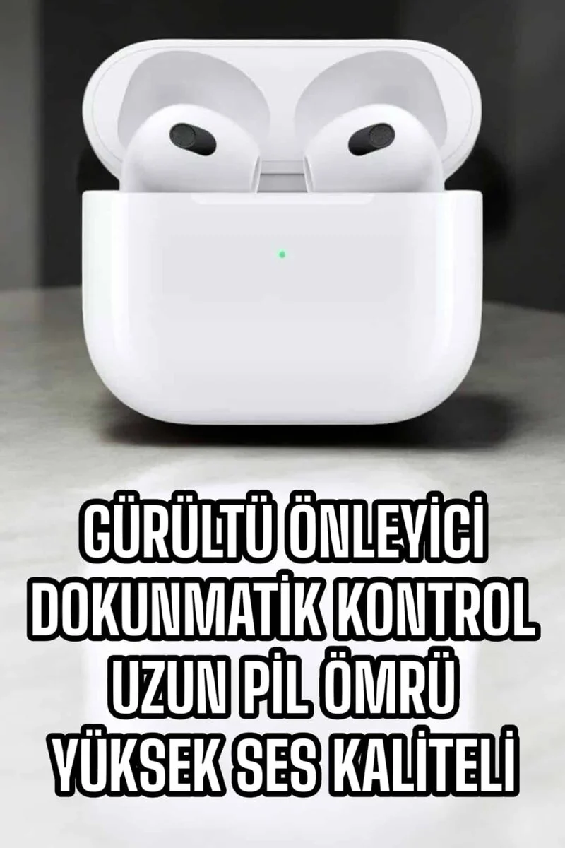 Bluetooth Kulaklık 3. Nesil: Kablosuz Uzun Pil Ömrü, ANC ve Dokunmatik Kontrol