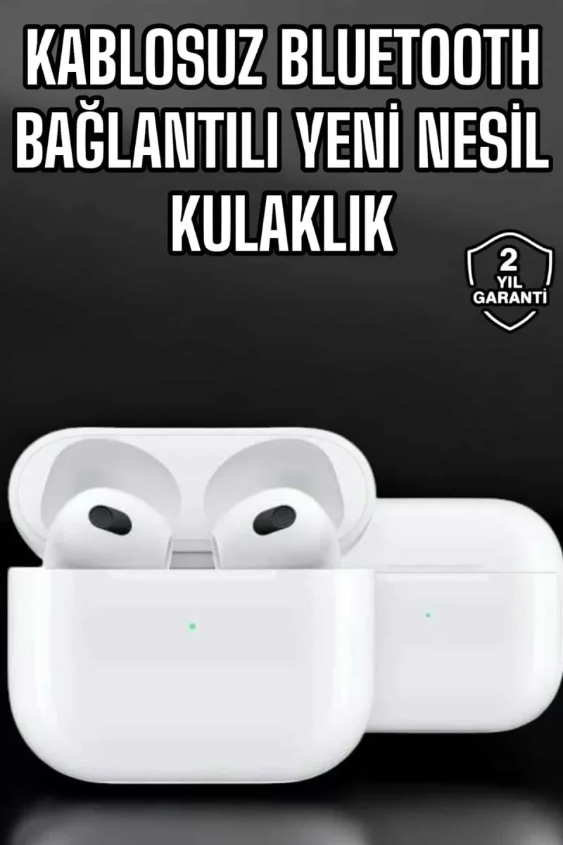 Bluetooth Kulaklık 3.Nesil Kablosuz Uzun Pil Ömrü Dokunmatik Kontrol - Lisinya