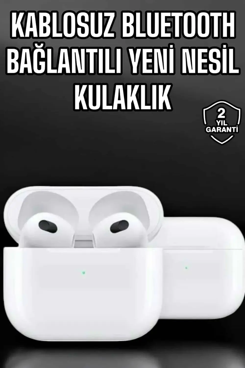 Bluetooth Kulaklık 3.Nesil Kablosuz Uzun Pil Ömrü Dokunmatik Kont