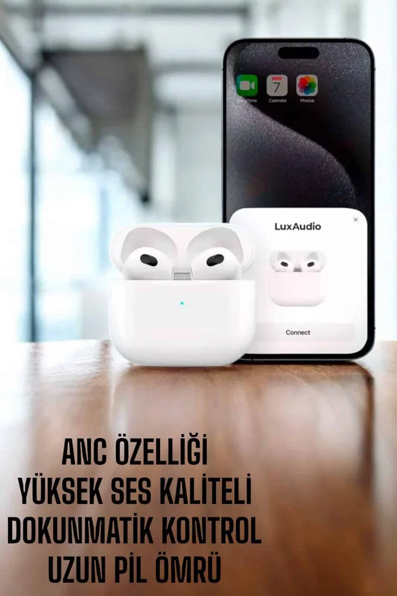 Bluetooth Kulaklık ANC - Aktif Gürültü Önleme, RGB Aydınlatma ve Uzun Süreli Konfor
