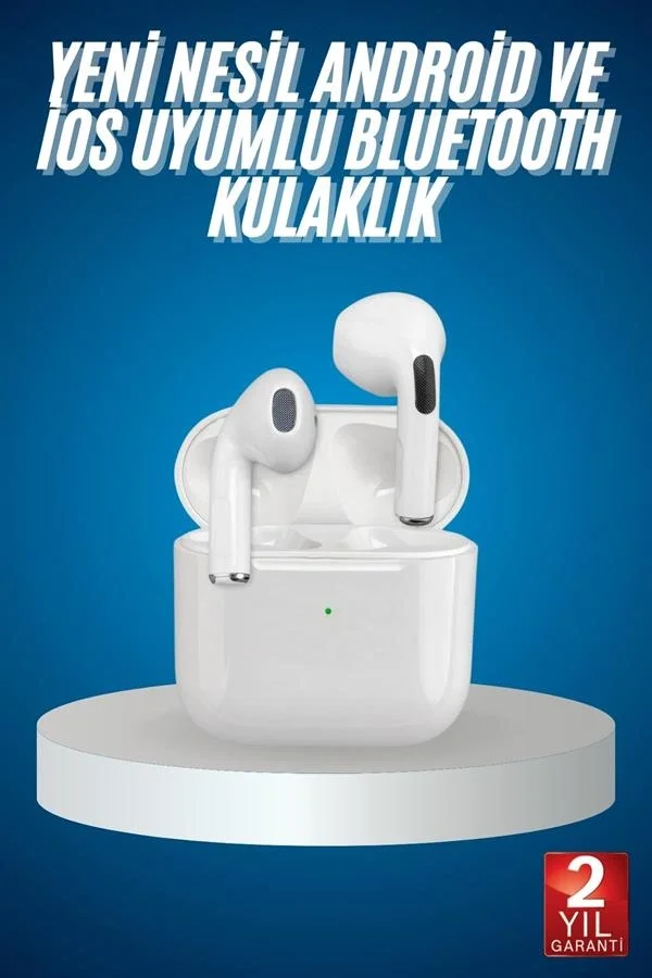 Bluetooth Kulaklık Beyaz Çağrı Cevaplama Dokunmatik Kontrol Kablosuz Fiyatı, Yorumları ve Özellikleri