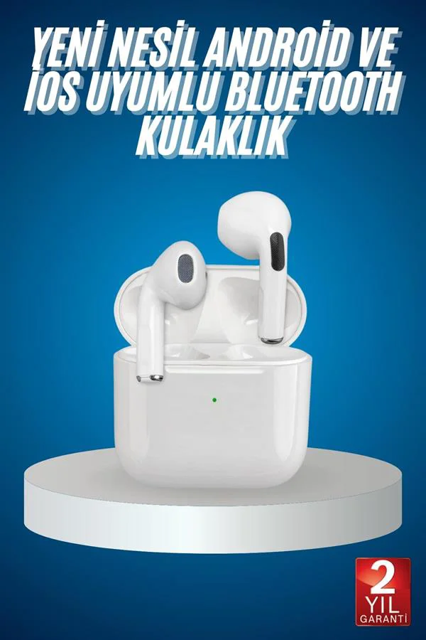 Bluetooth Kulaklık Beyaz Çağrı Cevaplama Dokunmatik Kontrol Kablosuz Bluetooth Kulaklık Beyaz Çağrı Cevaplama Dokunmatik Kontrol Kablosuz