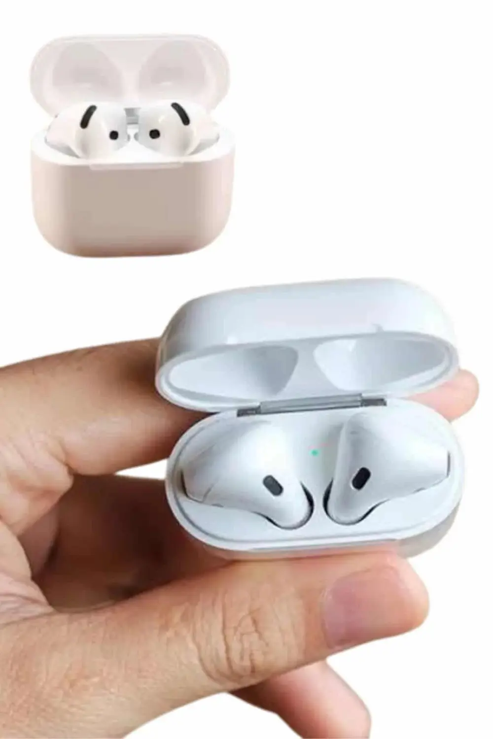 Bluetooth Kulaklık Beyaz Çağrı Cevaplama Dokunmatik Kontrol Kablo