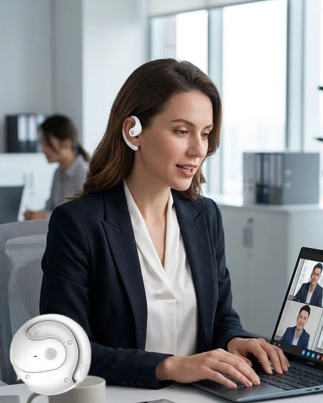 Bluetooth Kulaklık Çift Mikrofonlu Uzun Kullanım Süreli ve Hızlı Şarj Özellikli