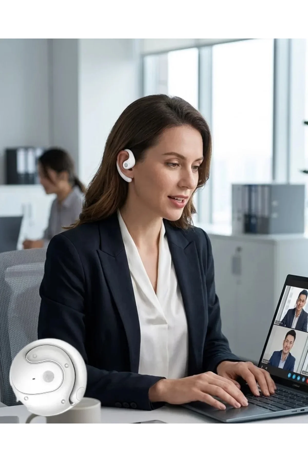 Bluetooth Kulaklık Çift krofonlu Uzun Kullanım Süreli ve Hızlı Şarj Özellikli Bluetooth Kulaklık Çift krofonlu Uzun Kullanım Süreli ve Hızlı Şarj Özellikli