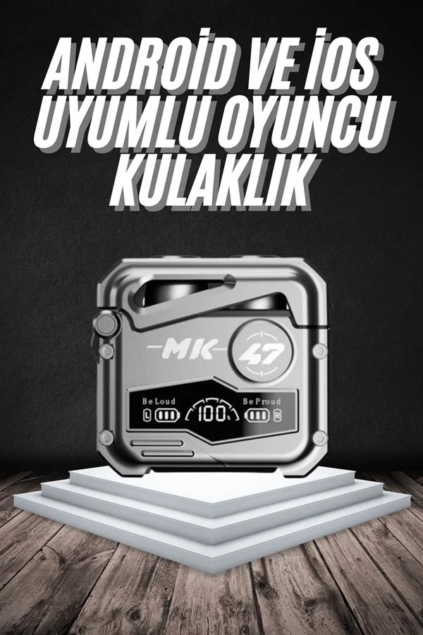 Bluetooth Kulaklık Dokunmatik Kontrol Tws kablosuz kulaklık Hi-fi Stereo
