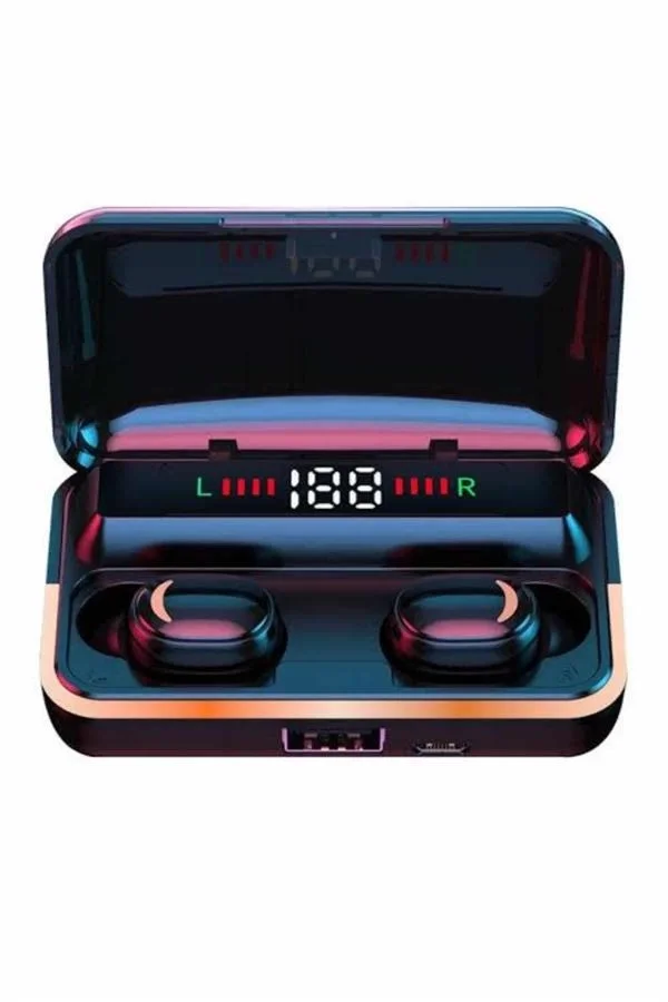 Bluetooth Kulaklık Dijital Şarj Göstergeli Powerbankli Bass Özell