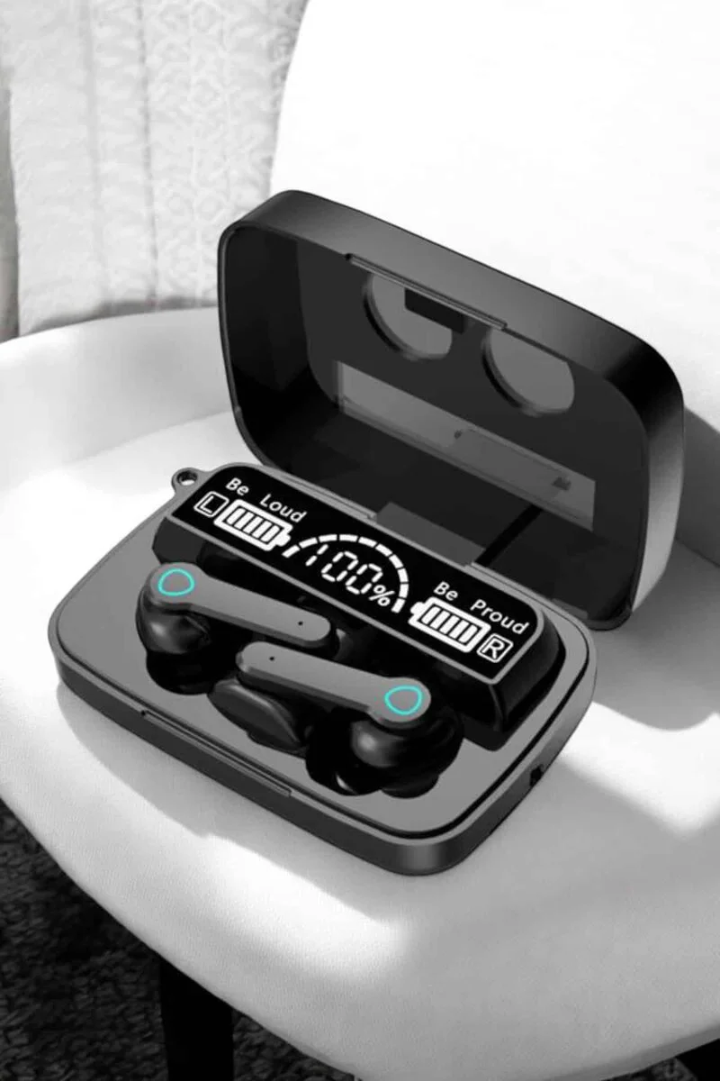 Bluetooth Kulaklık Dijital Göstergeli Kablosuz Uzun Pil Ömrü - Powerbank Özelliği ve Ergonomik Tasarım