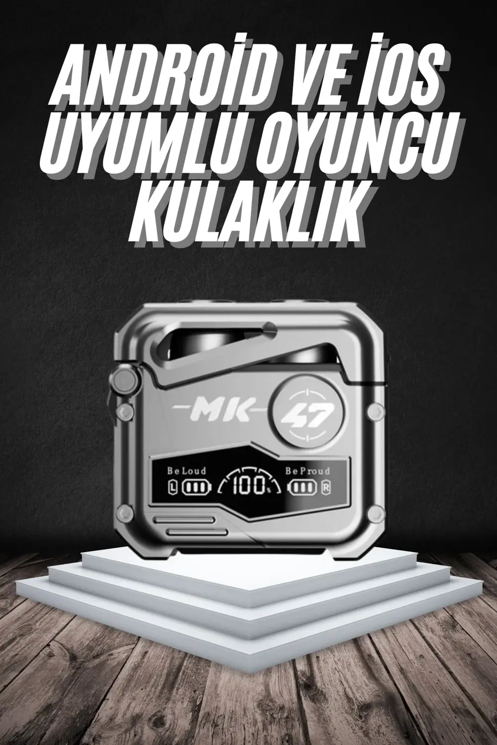 Bluetooth Kulaklık Dokunmatik Kontrol Tws kablosuz kulaklık Hi-fi