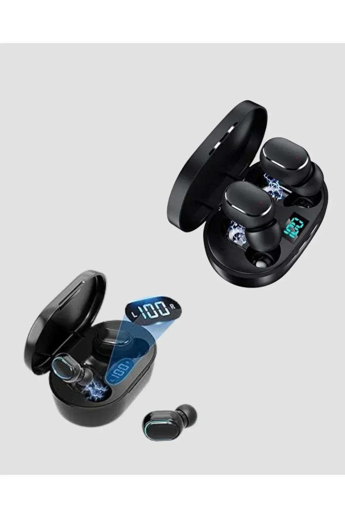 Bluetooth Kulaklık – Gürültü Önleyici, Mikrofonlu, Uzun Pil Ömürlü Kablosuz Kulaklık Bluetooth Kulaklık – Gürültü Önleyici, Mikrofonlu, Uzun Pil Ömürlü Kablosuz Kulaklık