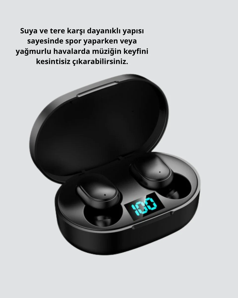 Bluetooth Kulaklık – Gürültü Önleyici Mikrofonlu Uzun Pil Ömürlü Kablosuz Kulaklık
