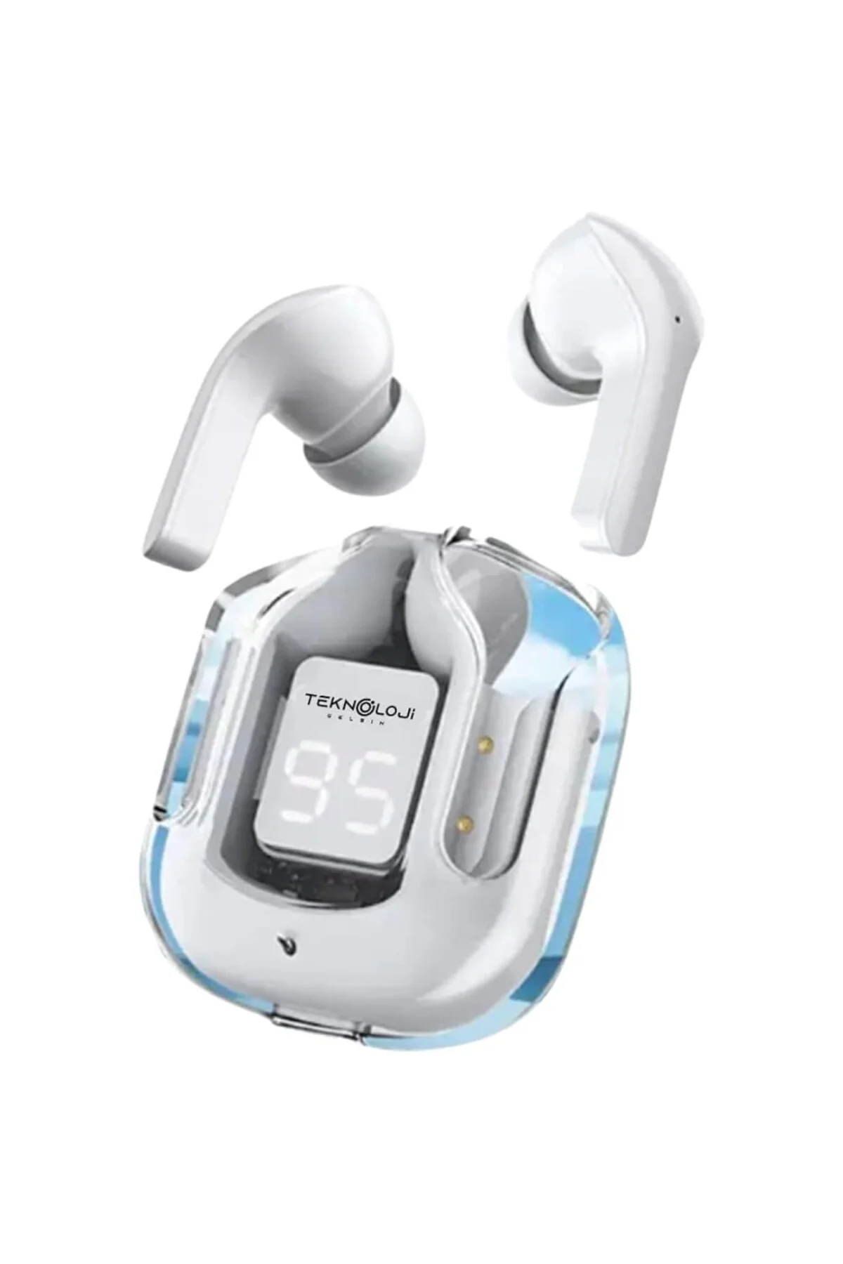 Bluetooth Kulaklık Kablosuz Ultrapods Dijital Göstergeli Gaming Dokunamtik Enc Mipods V5.3 YeniNe