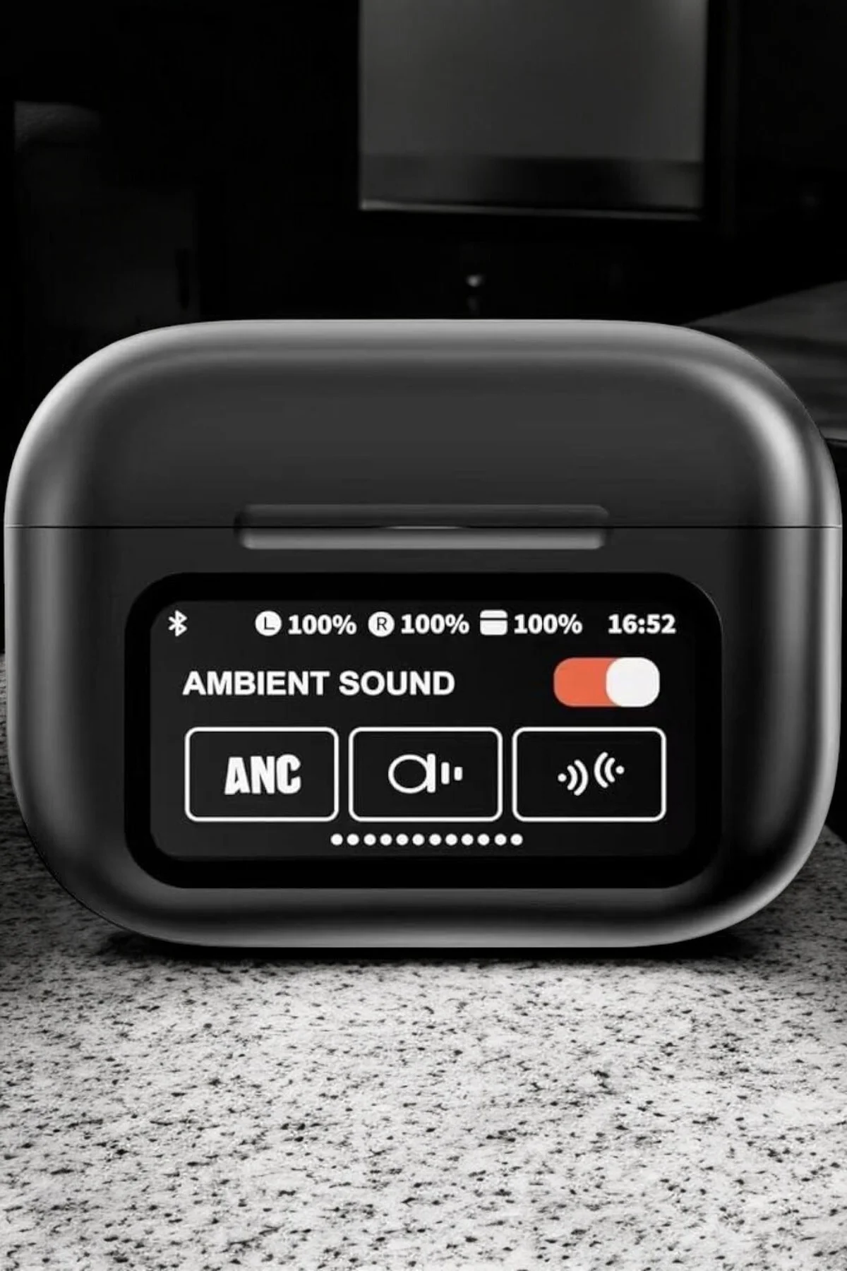 Bluetooth Kulaklık Kablosuz Ekranlı ANC/ENC Destekli Dokunmatik
