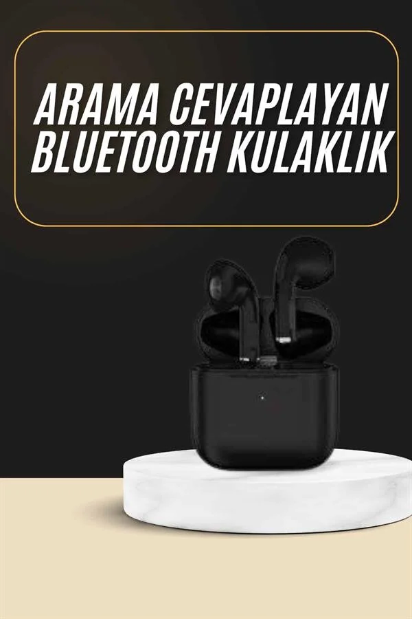 Bluetooth Kulaklık Mikrofonlu Silikonsuz Dokunmatik Kontrol - Sesli Arama ve Konforlu Deneyim