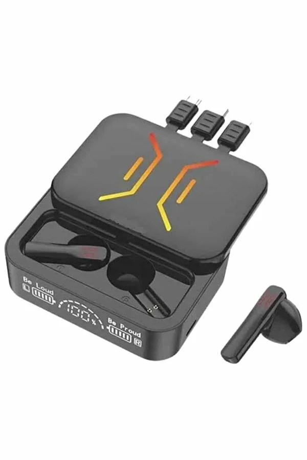 Bluetooth Kulaklık Oyuncu Kulaklığı Yüksek Ses + Powerbank Şarj Kutusu