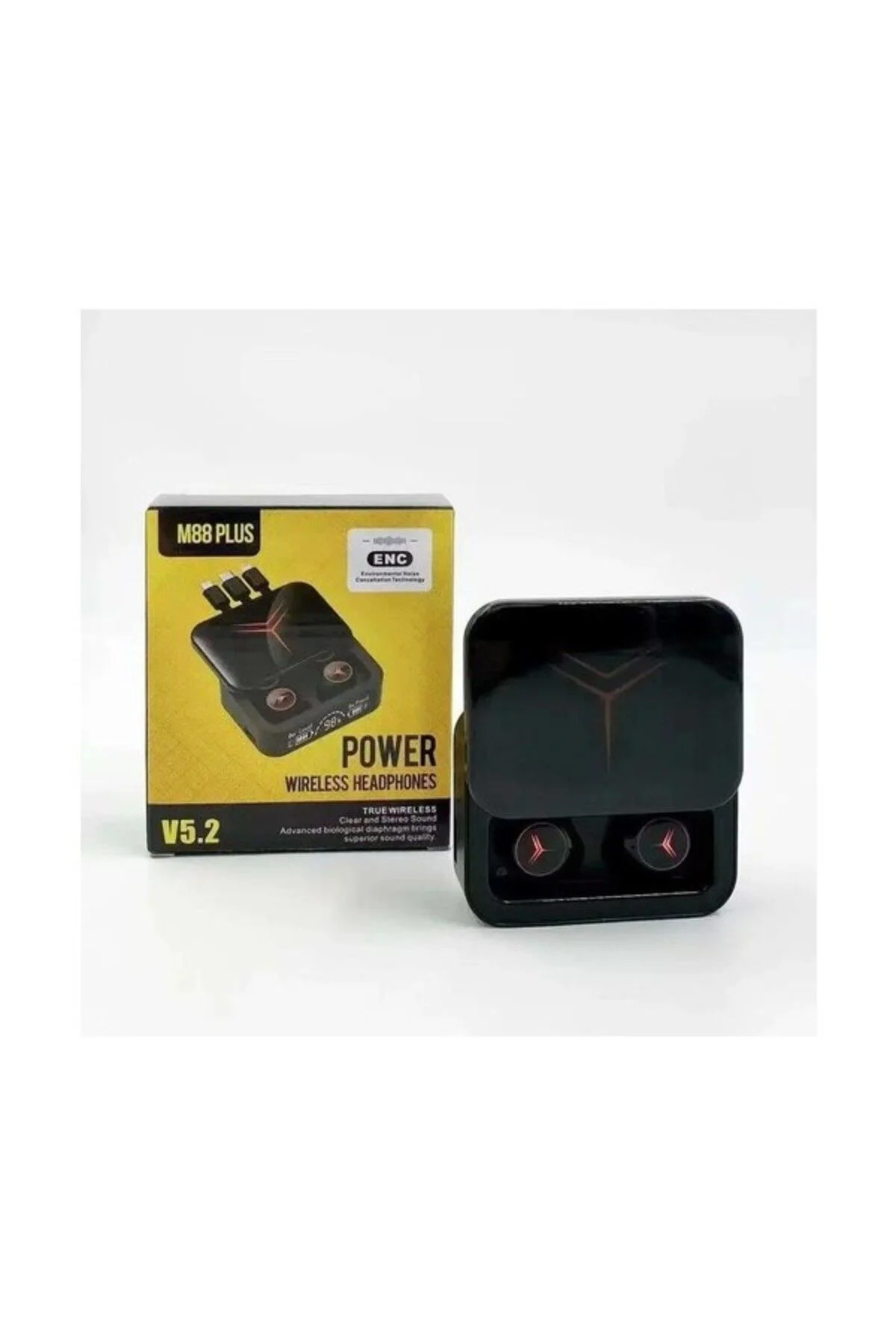 Bluetooth Kulaklık Plus Şarj Göstergeli Powerbank Özellikli Taşı Bluetooth Kulaklık Plus Şarj Göstergeli Powerbank Özellikli Taşı