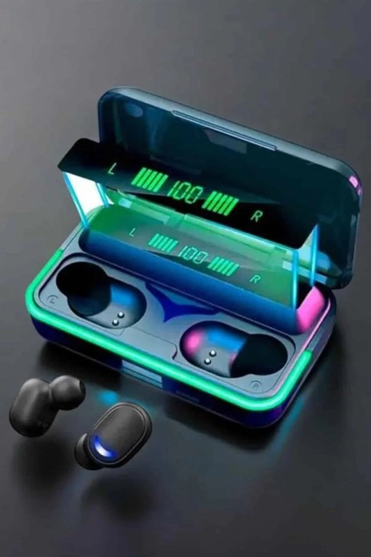 Bluetooth Kulaklık Powerbankli Yüksek Ses Kaliteli Şarj Göstergel