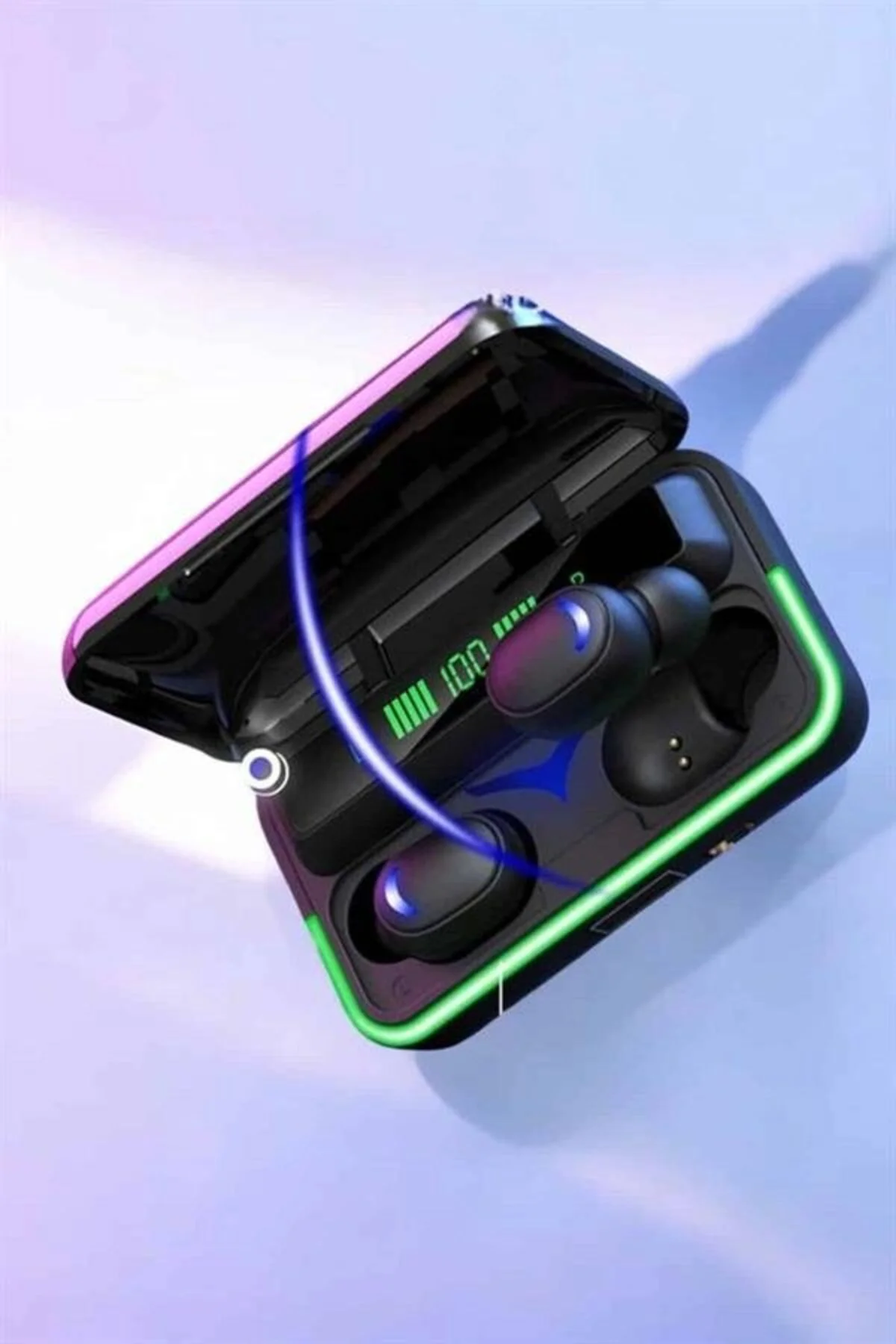 Bluetooth Kulaklık Powerbankli Yüksek Ses Kaliteli Şarj Göstergel
