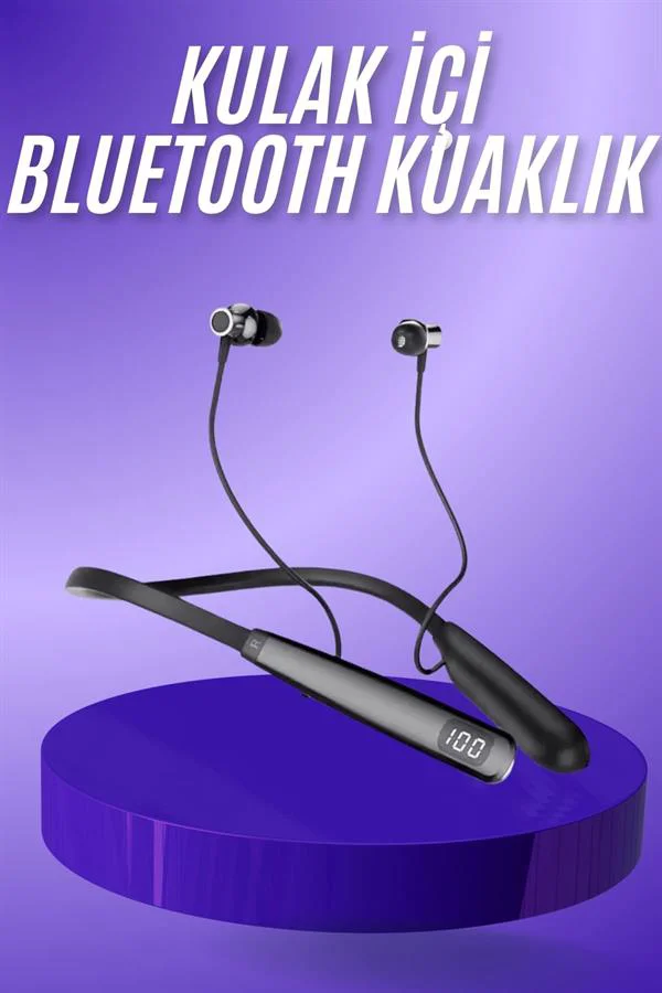 Bluetooth Kulaklık Şarj Göstergeli 100 Saat Şarj Kapasiteli Sporcu Kulaklık Bluetooth Kulaklık Şarj Göstergeli 100 Saat Şarj Kapasiteli Sporcu Kulaklık