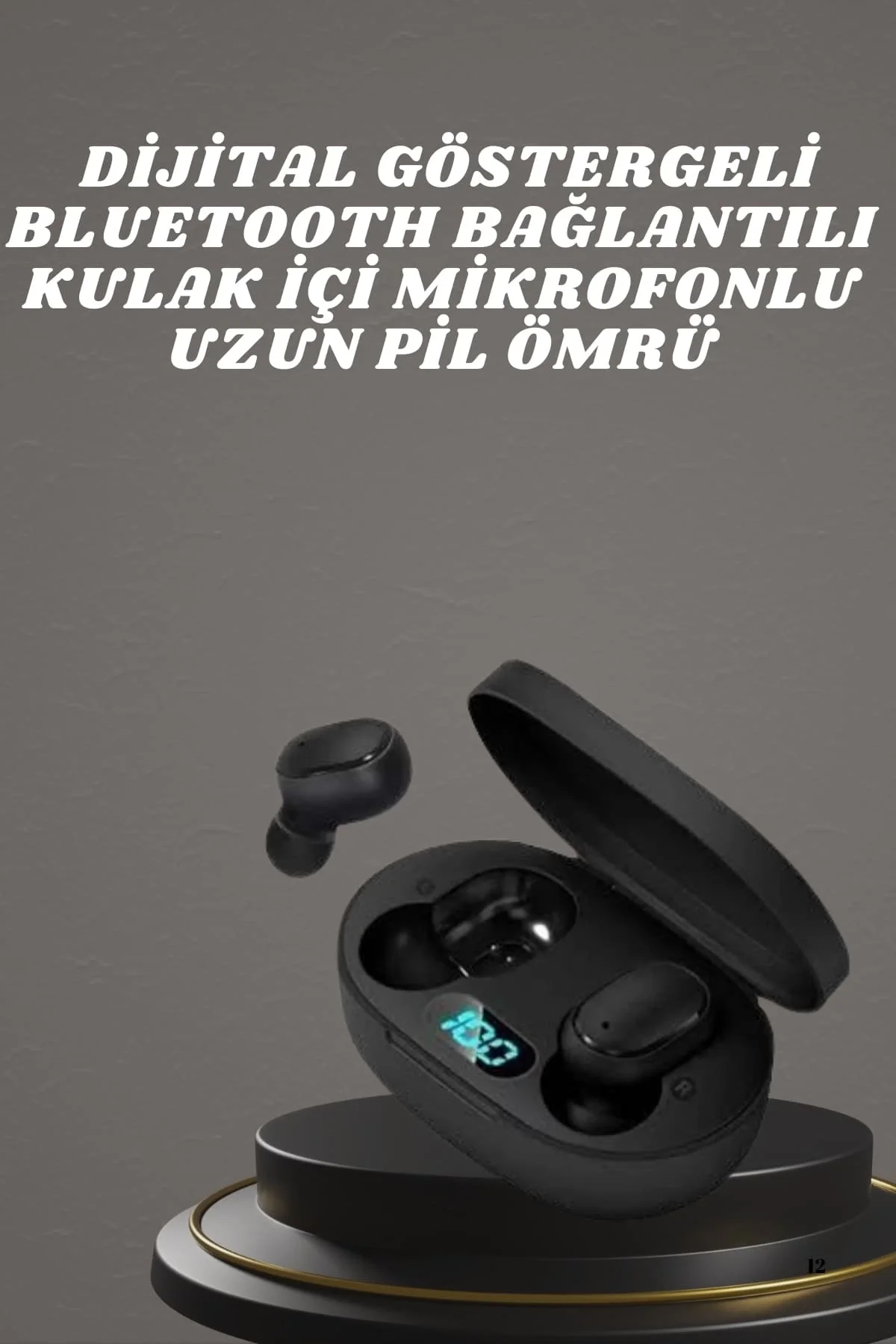 Bluetooth Kulaklık TWS Yüksek Ses Kaliteli Kesintisiz Dijital Gös