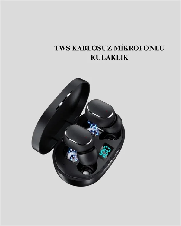 Bluetooth Kulaklık TWS Yüksek Ses Kaliteli Kesintisiz Dijital Gös