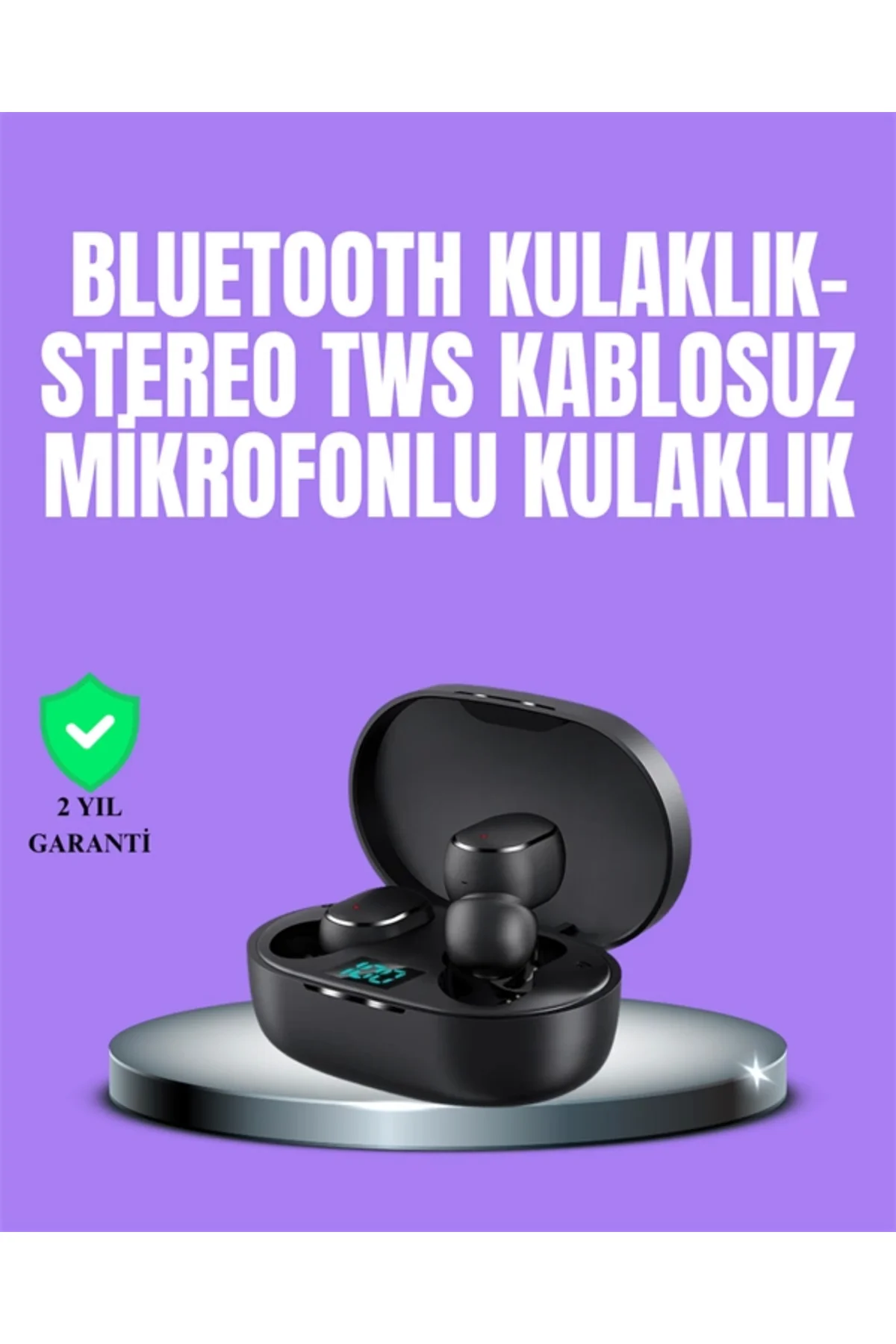Bluetooth Kulaklık TWS Yüksek Ses Kaliteli Kesintisiz Dijital Gös