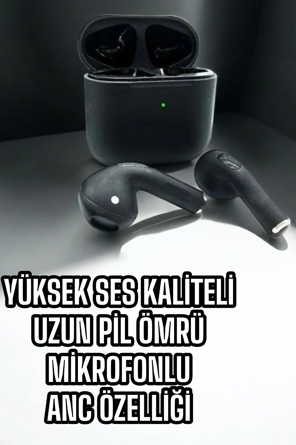 Bluetooth Kulaklık Yeni Nesil Pro Sensörlü Mikrofon Çağrı Cevapla