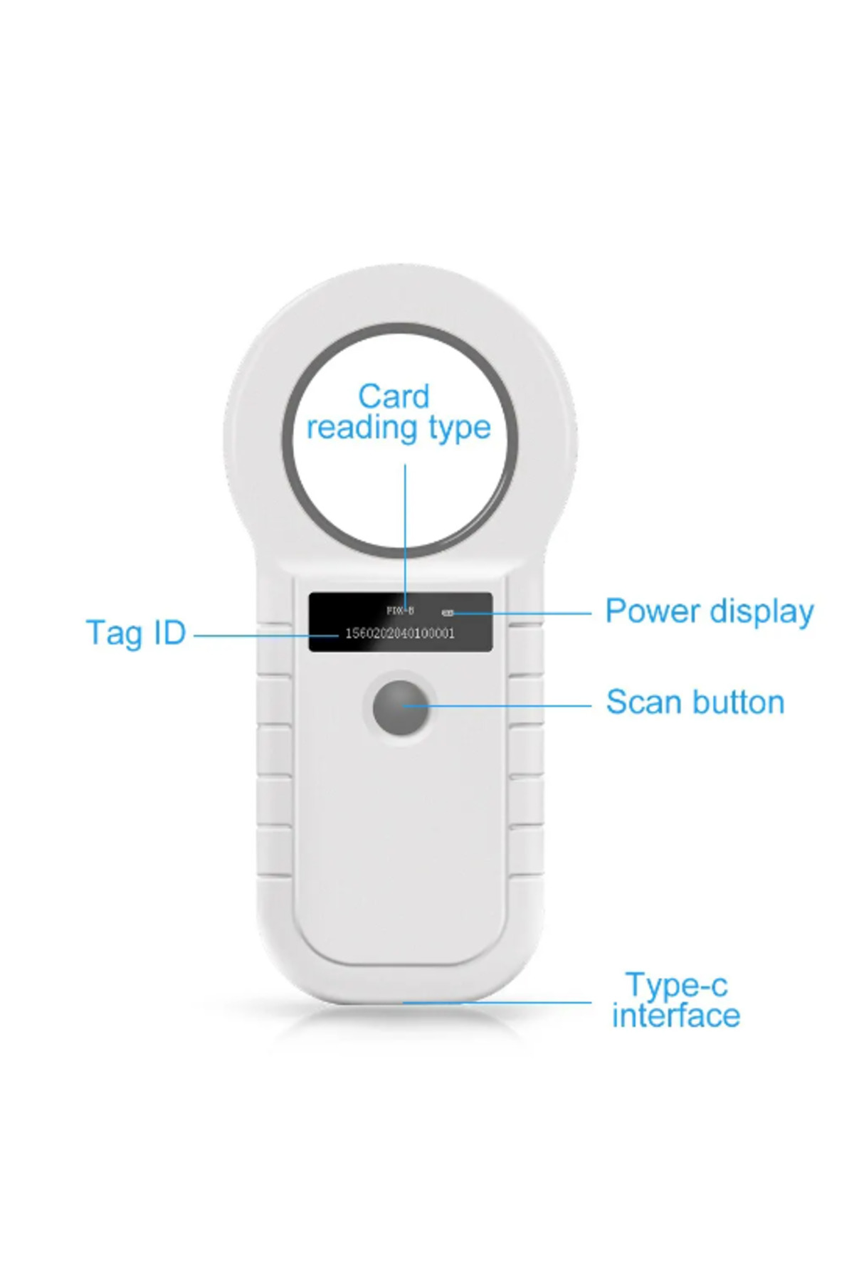 Hekim Bluetooth Mikroçip Okuyucu