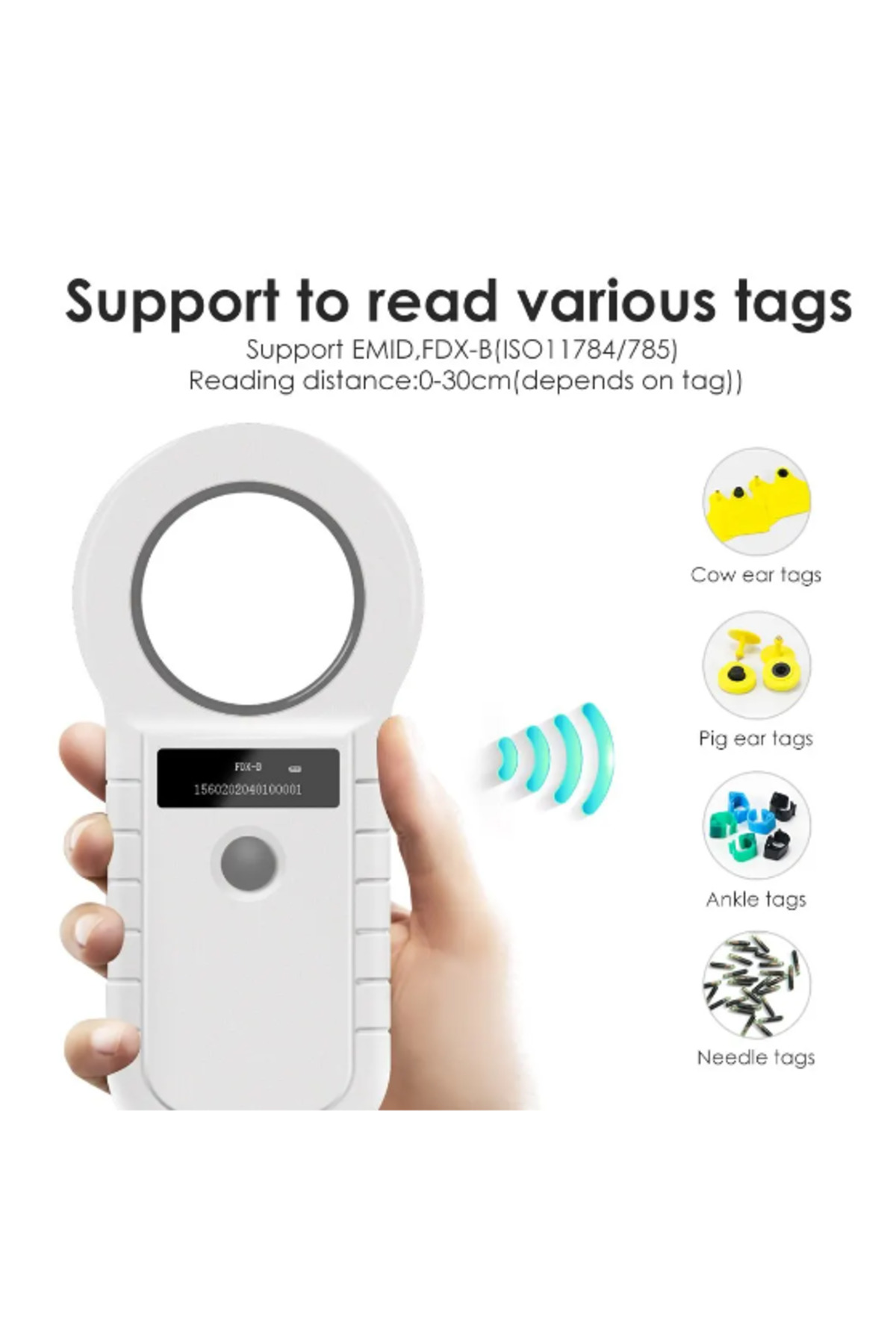 Hekim Bluetooth Mikroçip Okuyucu