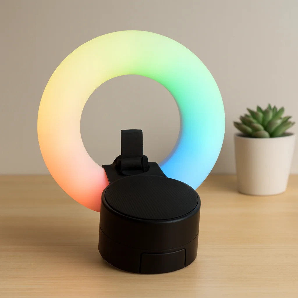 Bluetooth Mini Hoparlör USB Şarjlı LED Işıklı Telefon Tutucu Fiyatı, Yorumları ve Özellikleri