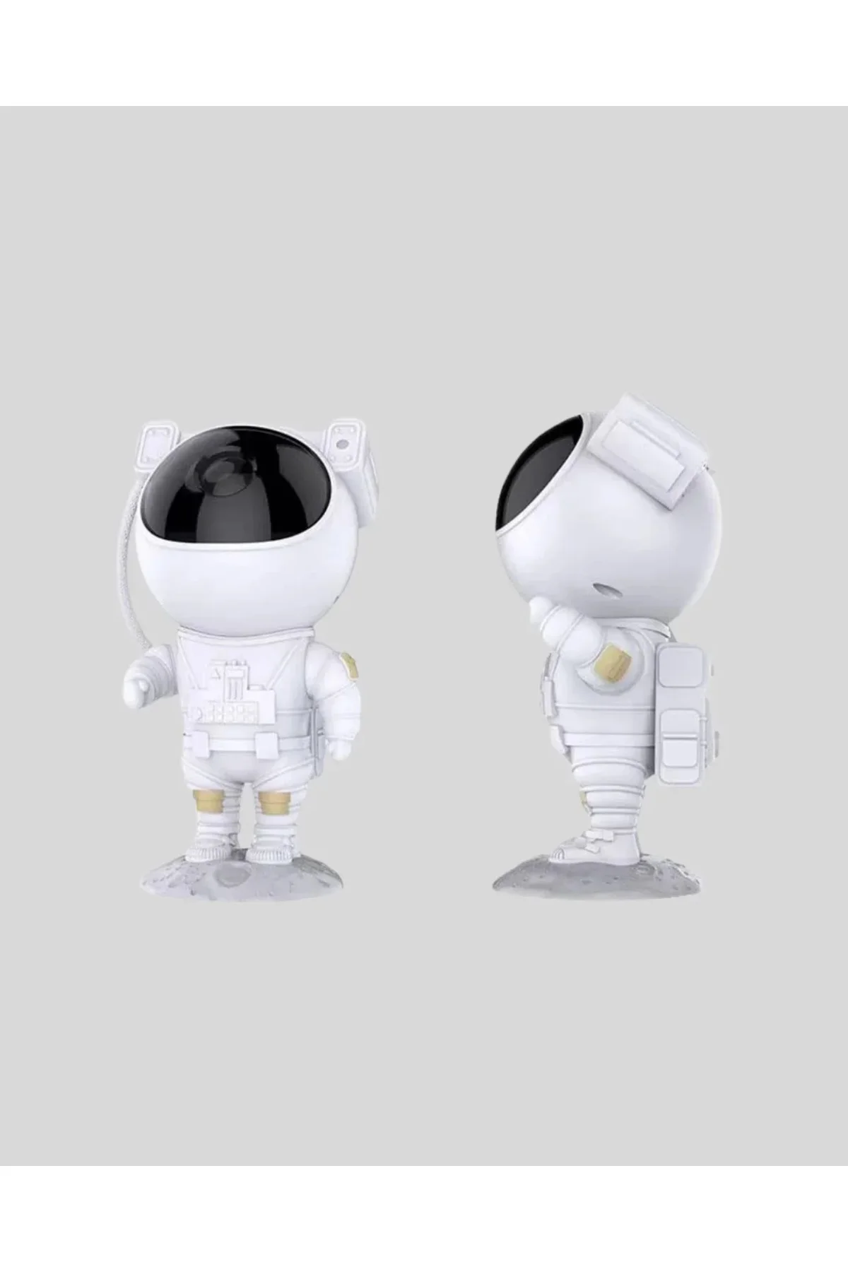Bluetooth Müzikli Astronot Projeksiyon Lambası Yıldız ve Ay Efektli