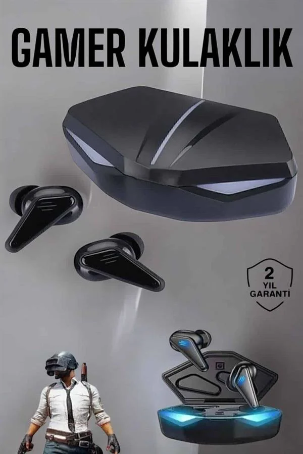 Bluetooth Oyuncu Kulaklığı ANC Özelliği Yüksek Ses Kaliteli Bluetooth Oyuncu Kulaklığı ANC Özelliği Yüksek Ses Kaliteli