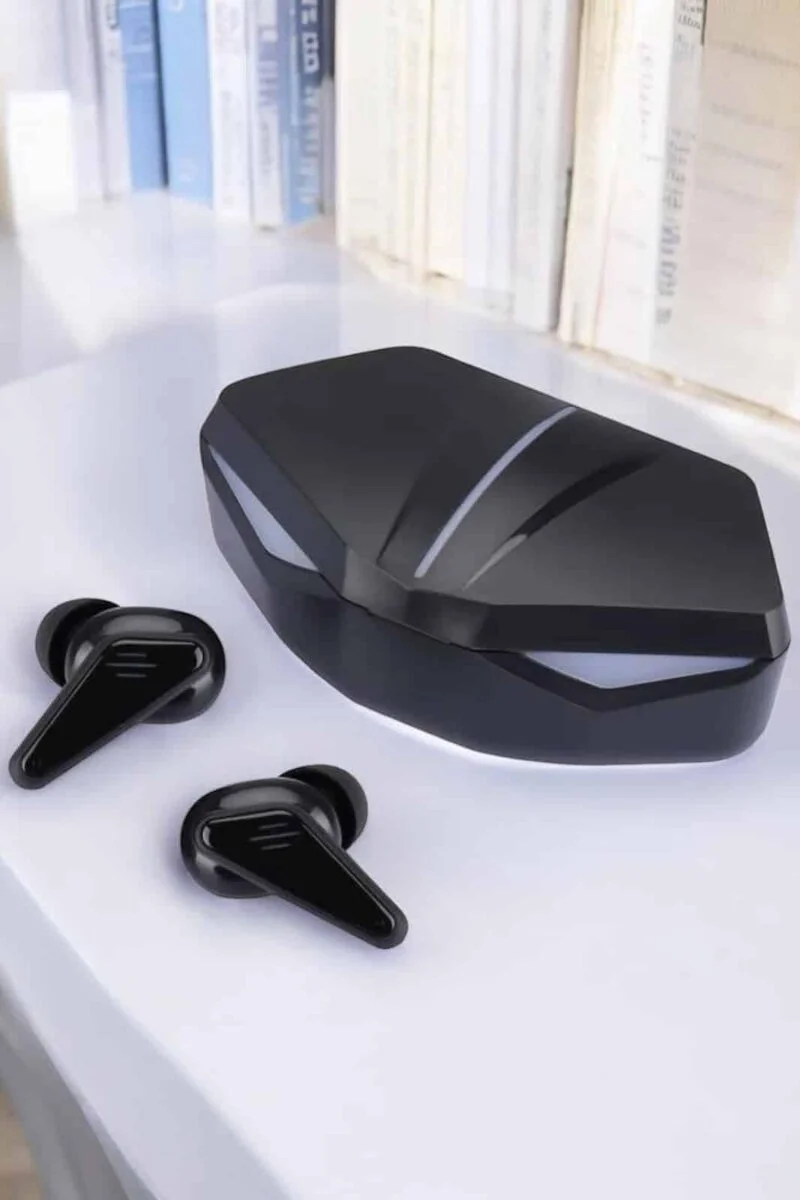 Bluetooth Oyuncu Kulaklığı Led Işıklı Kablosuz ANC - 3D Ses, Uzun Pil ve IPX5 Su Geçirmez
