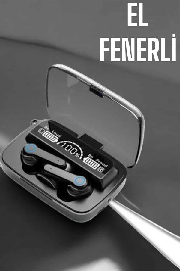 Bluetooth Powerbankli Oyun Kulaklığı - Gürültü Önleyici Dokunmatik 5.1 Stereo