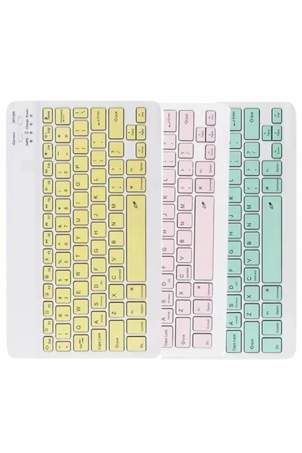 Bluetooth Şarj Edilebilir Mini Q Klavye Kablosuz Taşınabilir