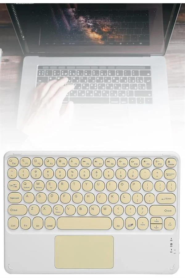 Bluetooth Touchpad Klavye 10.9 inch Kablosuz Wifi Q Klavye Slim Fiyatı, Yorumları ve Özellikleri