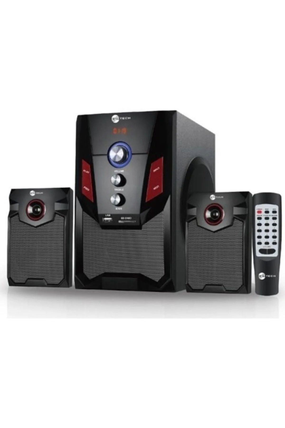 Bluetooth USB SD FM 2+1 ev sinema ses sistemi 2 yıl garantili bilgisayar hoparlörü